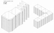 Габион насыпного типа 1,2х1,2х1,2 сетка оцинкованная 100х100мм, 