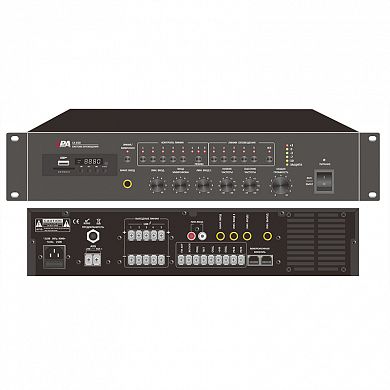 LPA-LX650, трансляционный микшер-усилитель, LPA-LX650