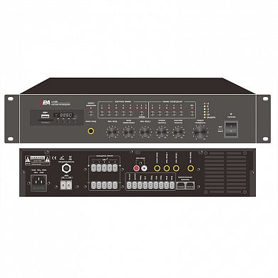 LPA-LX480, трансляционный микшер-усилитель, LPA-LX480